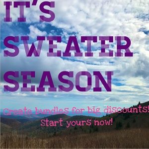 Tons of sweaters must go!!!